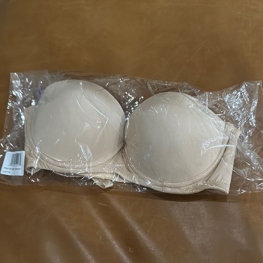 Seamless Nude Strapless Bra